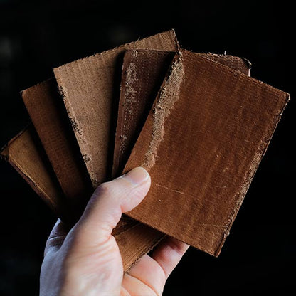 Thick leather scraps (sold individually)