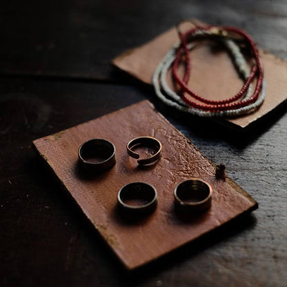 Thick leather scraps (sold individually)