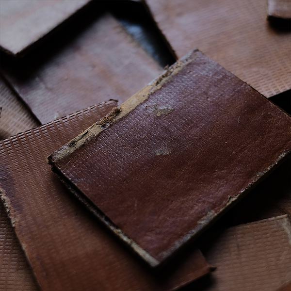 Thick leather scraps (sold individually)
