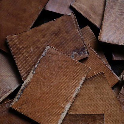 Thick leather scraps (sold individually)