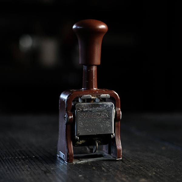 MARUZEN numbering stamp
