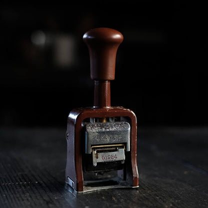 MARUZEN numbering stamp