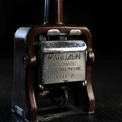 MARUZEN numbering stamp
