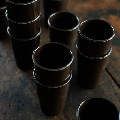 Kenro USMilitary Melamine Stacking Tumbler (Dark Brown)