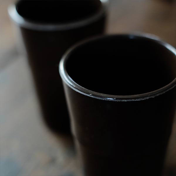 Kenro USMilitary Melamine Stacking Tumbler (Dark Brown)