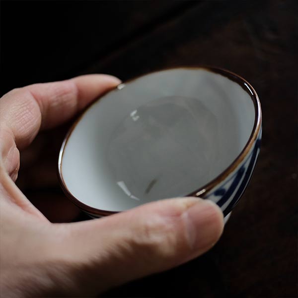 古伊万里 染付 向付 湯呑み