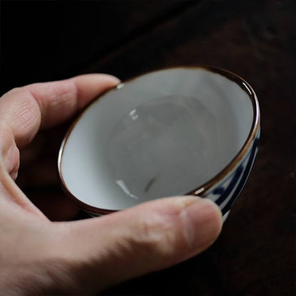 古伊万里 染付 向付 湯呑み