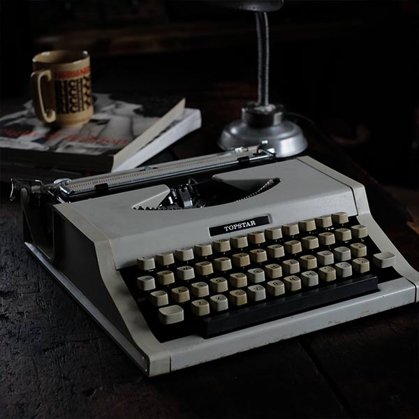 NAKAJIMA ALL Top Star typewriter ink ribbon replaced