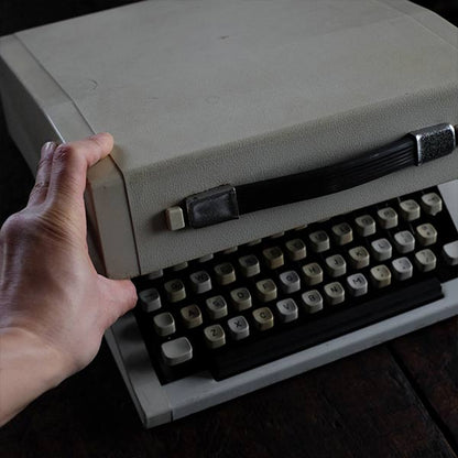 NAKAJIMA ALL Top Star typewriter ink ribbon replaced