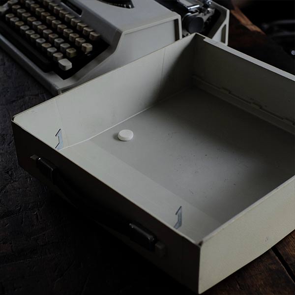 NAKAJIMA ALL Top Star typewriter ink ribbon replaced