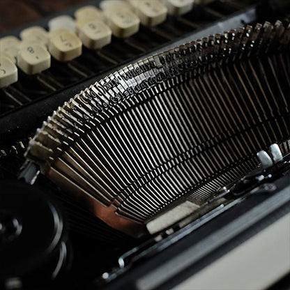 NAKAJIMA ALL Top Star typewriter ink ribbon replaced