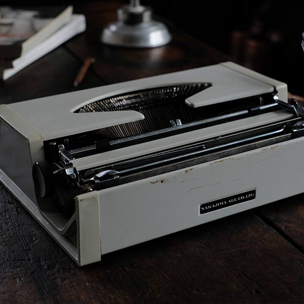 NAKAJIMA ALL Top Star typewriter ink ribbon replaced