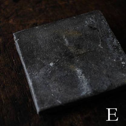 Lead tiles used as workbenches