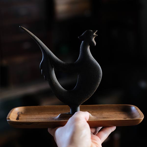 Nanbu ironware chicken tray