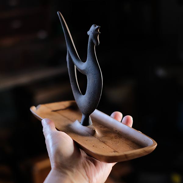 Nanbu ironware chicken tray