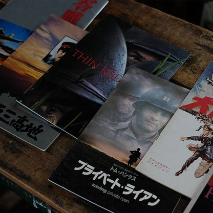 Set of 11 war movie pamphlets