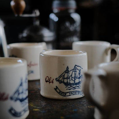 Old Spice Hull Pottery Shaving Mug 1940s-1950s