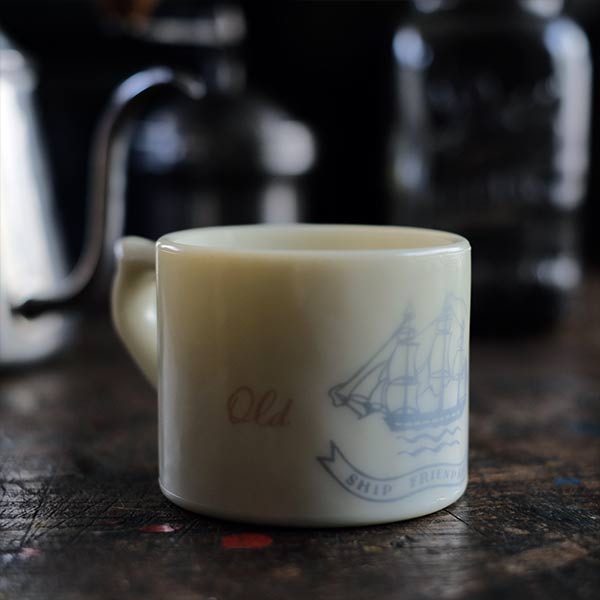 Old Spice Wheaton Glass シェービングマグ 1948～1950年代初期