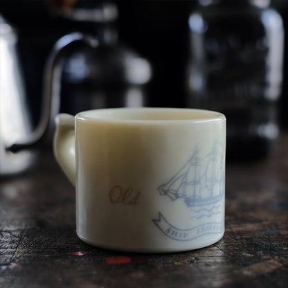 Old Spice Wheaton Glass シェービングマグ 1948～1950年代初期