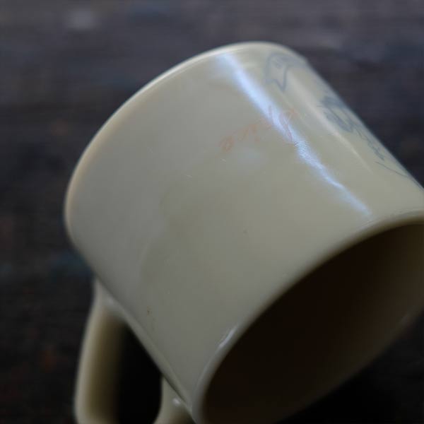 Old Spice Wheaton Glass シェービングマグ 1948～1950年代初期