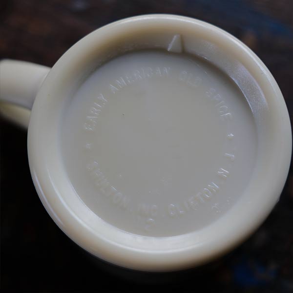 Old Spice Wheaton Glass シェービングマグ 1948～1950年代初期