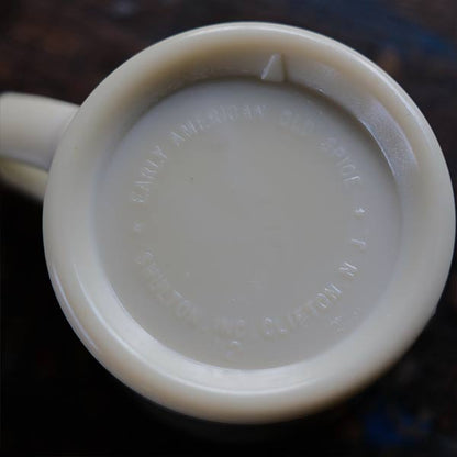Old Spice Wheaton Glass シェービングマグ 1948～1950年代初期