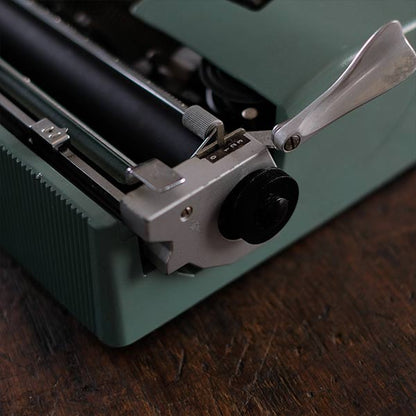 OLIVETTI Lettera 32 Typewriter, Ink Ribbon Replaced, Part of Defective Condition