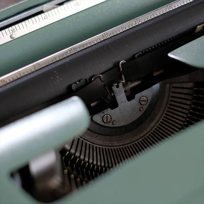 OLIVETTI Lettera 32 Typewriter, Ink Ribbon Replaced, Part of Defective Condition