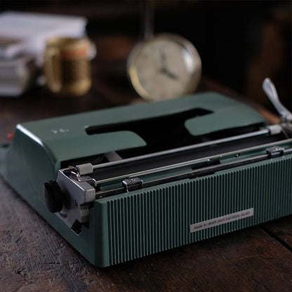 OLIVETTI Lettera 32 Typewriter, Ink Ribbon Replaced, Part of Defective Condition