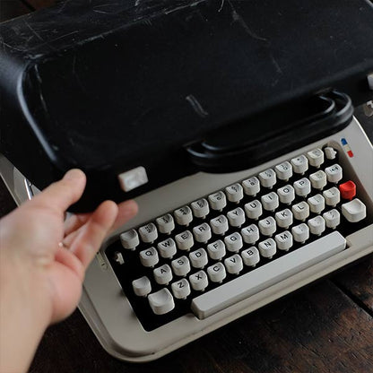 OLIVETTI Lettera 34 タイプライター インクリボン交換済み 訳あり