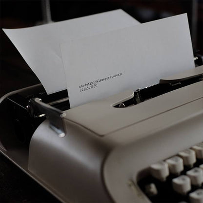 OLIVETTI Lettera 34 タイプライター インクリボン交換済み 訳あり
