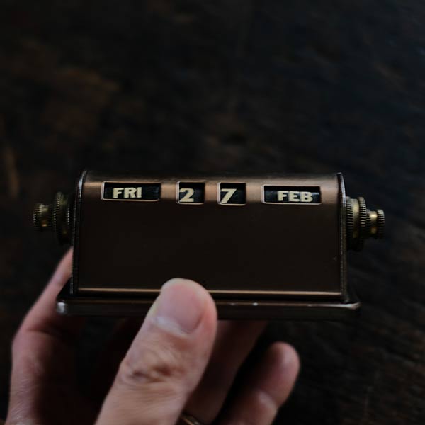 Park Sherman Desk Perpetual Calendar