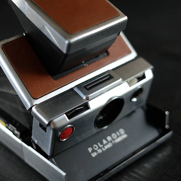 POLAROID SX-70 with film