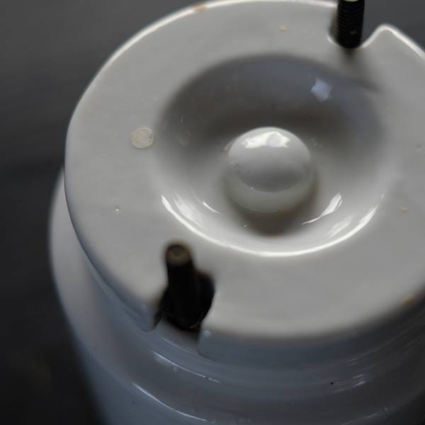 Thick porcelain container S