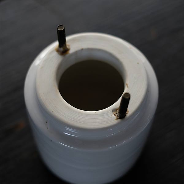 Thick porcelain container S