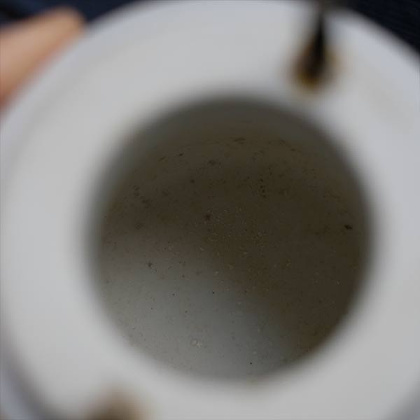 Thick porcelain container S