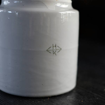 Thick porcelain container S