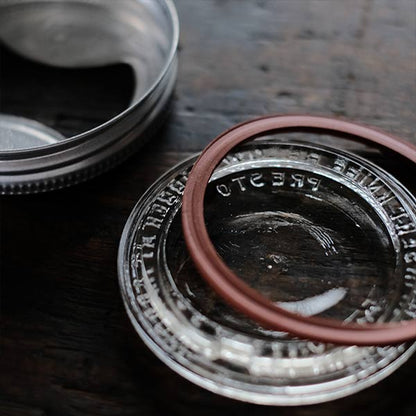 Presto Wide Mouth Galss Top Jar 1933年