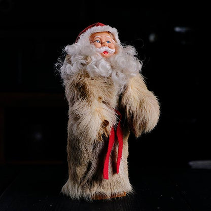 Real fur Santa Claus