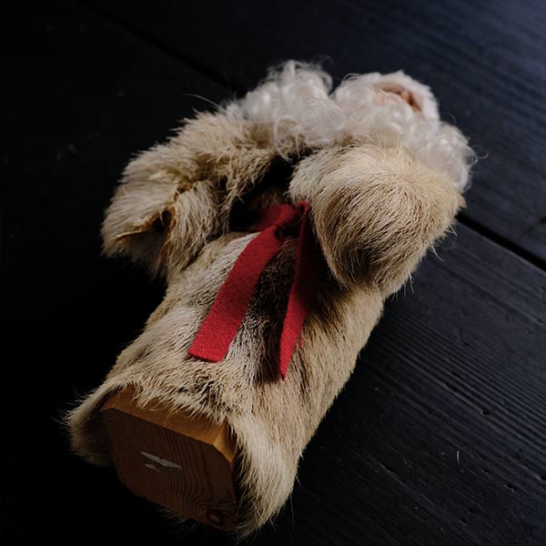 Real fur Santa Claus