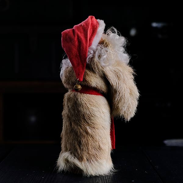Real fur Santa Claus