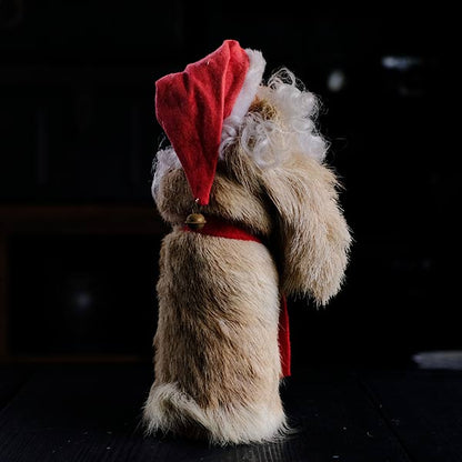 Real fur Santa Claus