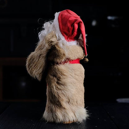 Real fur Santa Claus