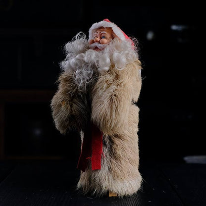 Real fur Santa Claus