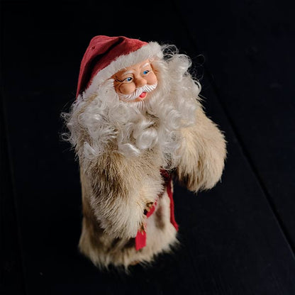 Real fur Santa Claus