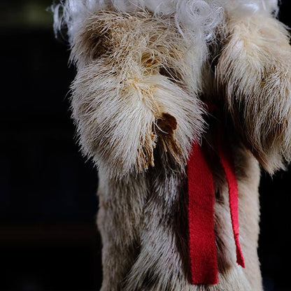 Real fur Santa Claus