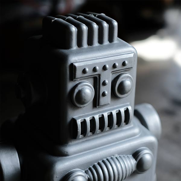Big robot piggy bank