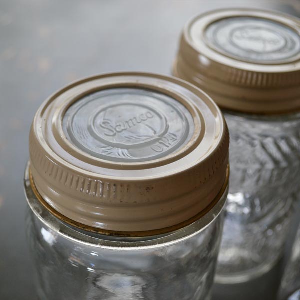 Samco Mason Caps and Porcelain Lids（替え蓋 / レギュラーマウス）