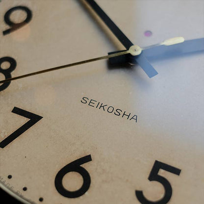 SEIKOSHA electric watch with battery-operated quartz movement replaced (dead stock)