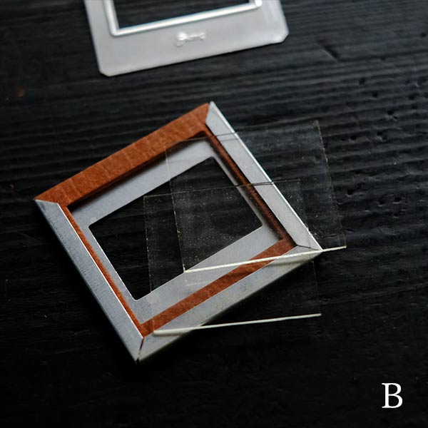 Aluminum slide mount 35mm